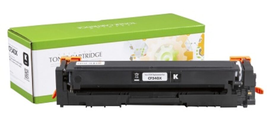 Alternatīva jauna  HP 203 X/ CF540 X melna pulvera kasete 3200 lapām