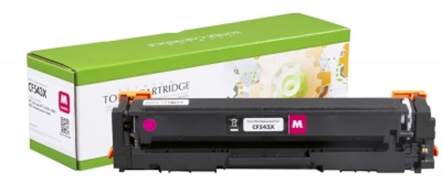 Alternatīva jauna  HP 203 X /CF543 X sarkana pulvera kasete 2500 lapām